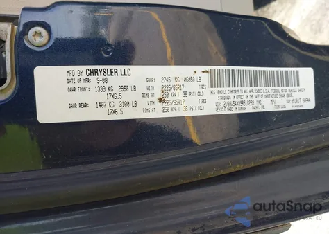 2009 Volkswagen Routan Sel z USA, uszkodzony, nr VIN 2V8HW54X89R518239